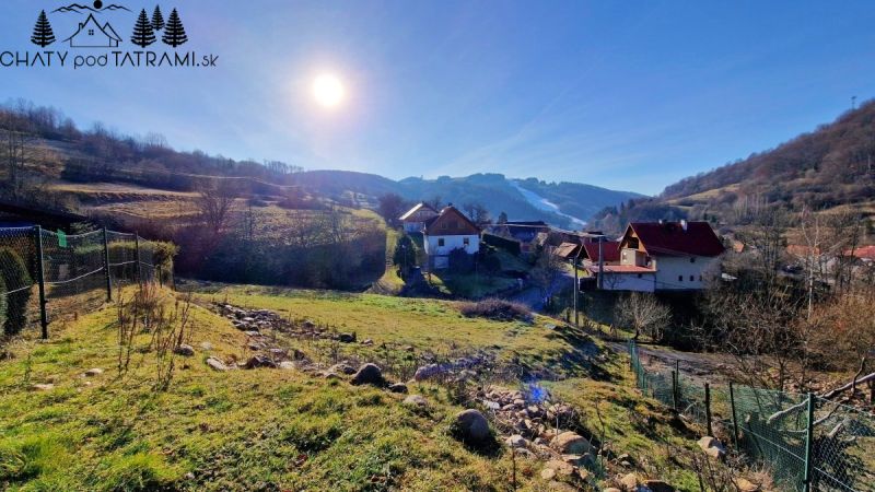 Stavebný pozemok s projektom na apartmánový dom Mýto Nízke Tatry