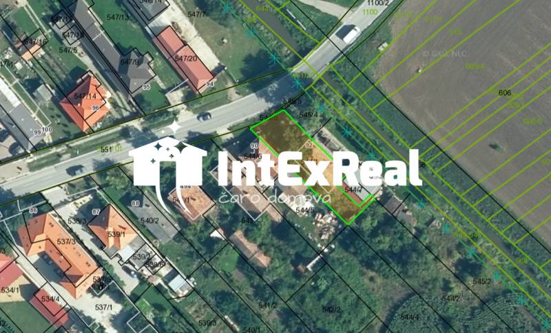 Pozemok na predaj, 529 m²,  výstavba, Čierny Brod, viac na: https://reality.intexreal.sk/