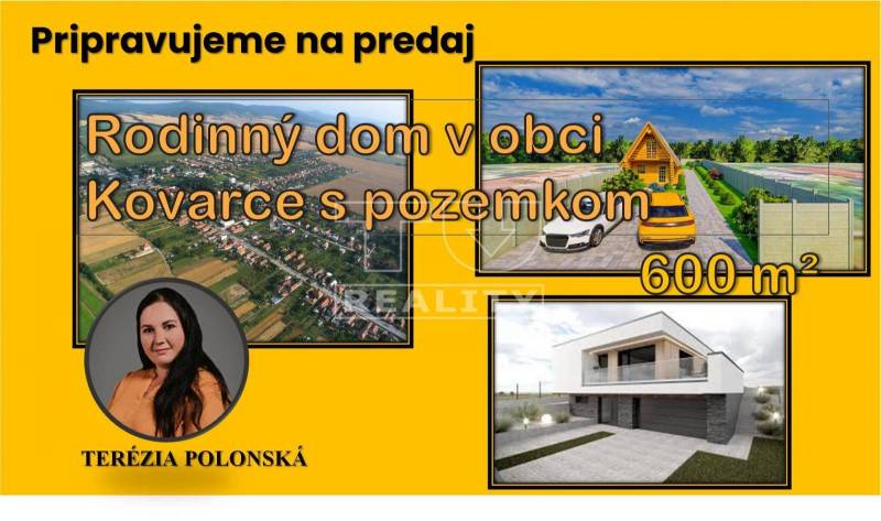 Kovarce Rodinný dom predaj reality Topoľčany