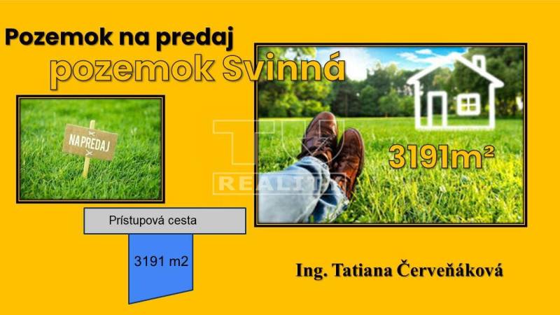 Svinná Pozemky - bývanie predaj reality Trenčín