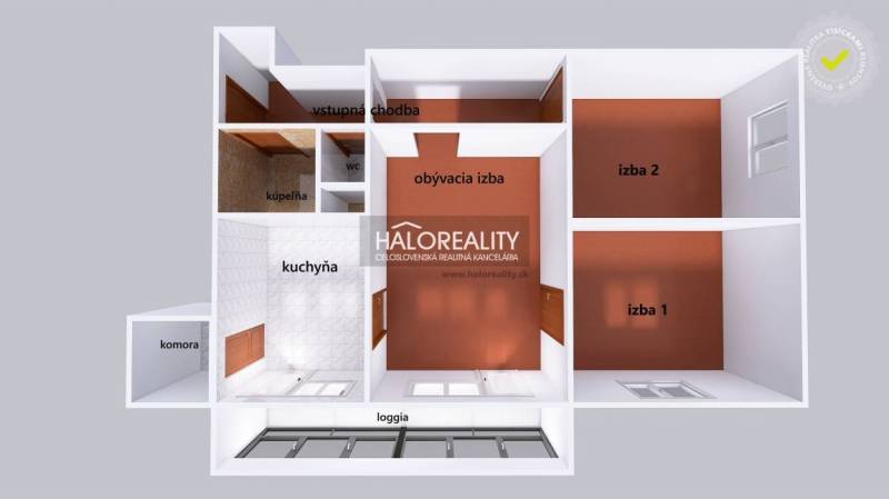 BA - Rača 3-izbový byt predaj reality Bratislava - Rača