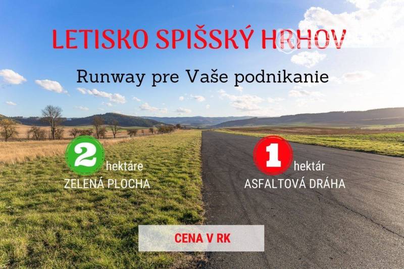 Spišský Hrhov Pozemky - komerčné predaj reality Levoča
