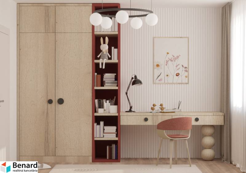 BD - RELAX, GARSÓNKA, 2. NP, 30,44 m2; PREDANÉ; - detsk. izb. prac stôl.jpg