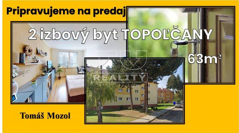 Topoľčany 2-izbový byt predaj reality Topoľčany