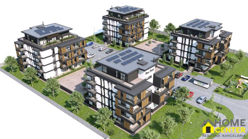 NOVOSTAVBA - 3 IZBOVÝ BYT S TERASOU (111, 08m2) VIVA PARK, KOMÁRNO