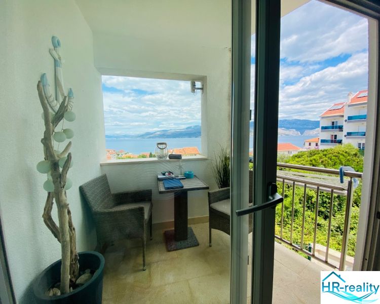 ☀Brač(HR)- apartmán s výhľadom na more☀ VÝHODNE