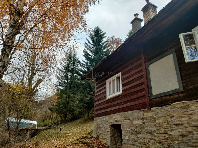 Predaj: Drevenica s veľkým pozemkom v Terchovej-časť Šípková (MO) - Drevenica Šípková Terchová