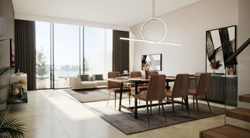 Predaj 4-izbového bytu (Type - A). Projekt Vista 3, Abu Dhabi - living townhouse.jpg