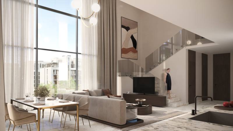 Royal Park Abu Dhabi - 2izbový byt (Type B) - CAM01-STAIRS-ppl.jpg