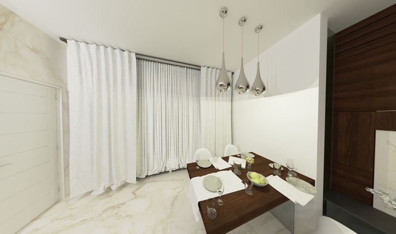 4izbový byt v AL RAHA Lofts 2 - Abu Dhabi - 14 2BR TYPE D DINING AREA.jpg