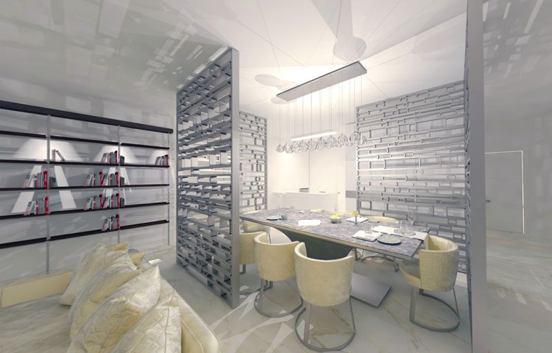 4izbový byt v AL RAHA Lofts 2 - Abu Dhabi - 10 4BR TYPE A DINING.jpg