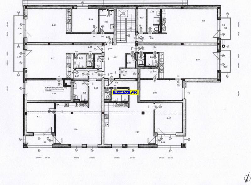 1 izbový byt 54,57 m2 poschodie 2, na predaj novostavba Martin Tomčany - 2 poschodie byty