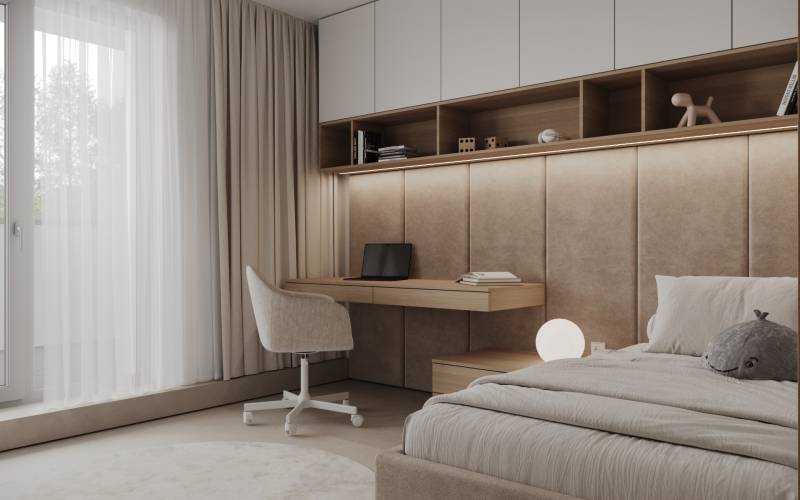 PROJEKT MÜNICHSTHAL, 12 km od Viedne - Detská izba_1 (2).jpg