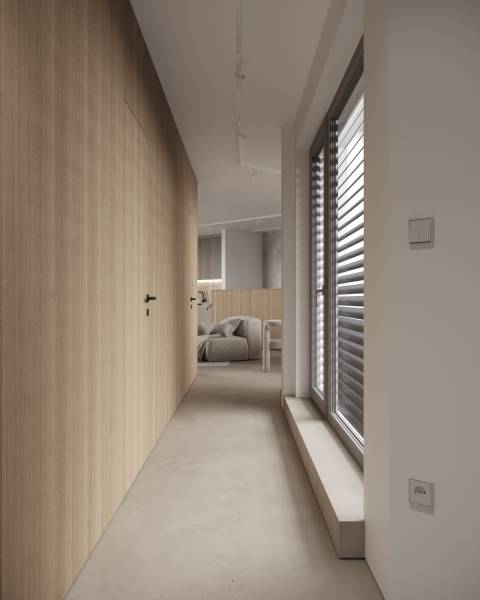 PROJEKT MÜNICHSTHAL, 12 km od Viedne - Chodba.jpg