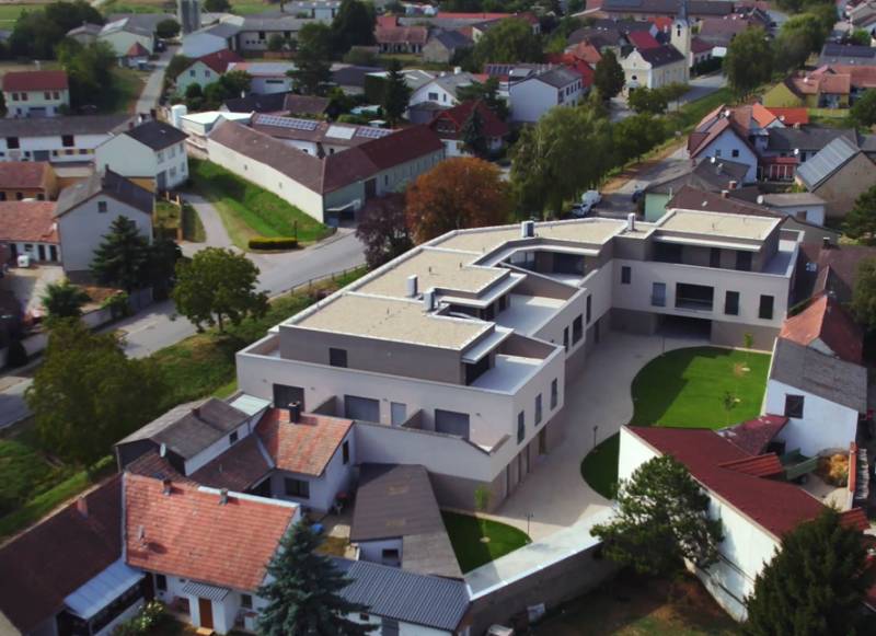 Novostavba: 2-izbový byt, 12 km od Viedne, Münichsthal - Na ulici Münichsthal sa nachádza nové sídlisko, obsahujúce moderné stavby a 2-izbový byt.