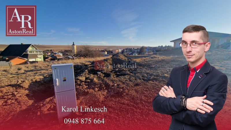 Stavebný pozemok 675m² Žakovce 18mx36m