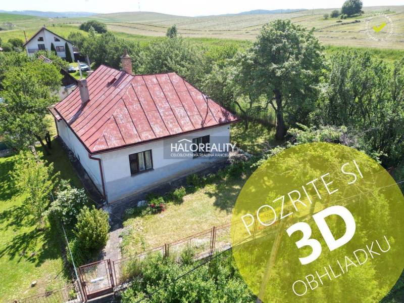 REZERVOVANÉ - Predaj, rodinný dom Vrbov - EXKLUZÍVNE... - Rodinný dom vo Vrbove obklopený záhradou a okolitou krajinou. Možnosť 3D prehliadky.