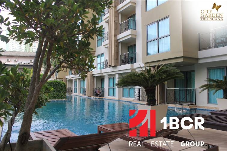 CITY GARDEN TROPICANA PATTAYA - Výstavba bytov v Pattayi s bazénom a terasou pre maximálne pohodlie.