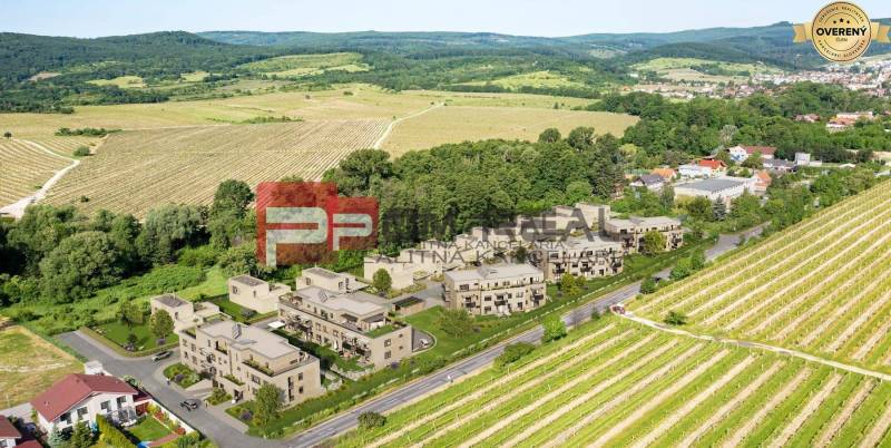 PREDAJ 3i byt, 65 m2, Prémiová novost. Zelené Nivy, Pezinok - Vizualizácia nového rezidenčného komplexu na ulici Limbašská cesta v blízkosti viníc a prírody.