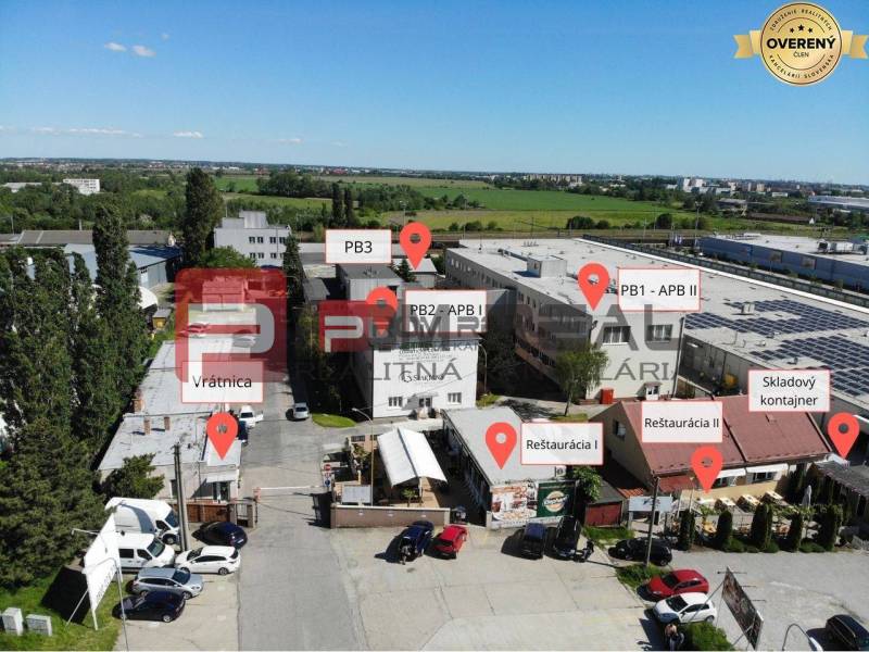 AMEX PARK - budova APB II - skladový priestor č. 3.10 - Areál skladov a hál na Púchovskej ulici v Bratislave III s prislúchajúcou infraštruktúrou.