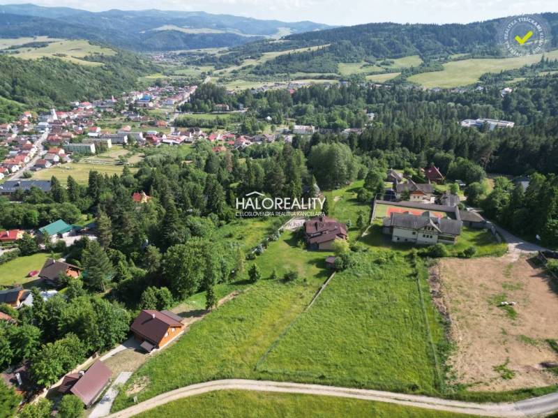 Predaj, rekreačný pozemok Vyšné Ružbachy - EXKLUZÍVN... - Letecká perspektíva na Rekreačné pozemky v obci Vyšné Ružbachy obklopené prírodou.