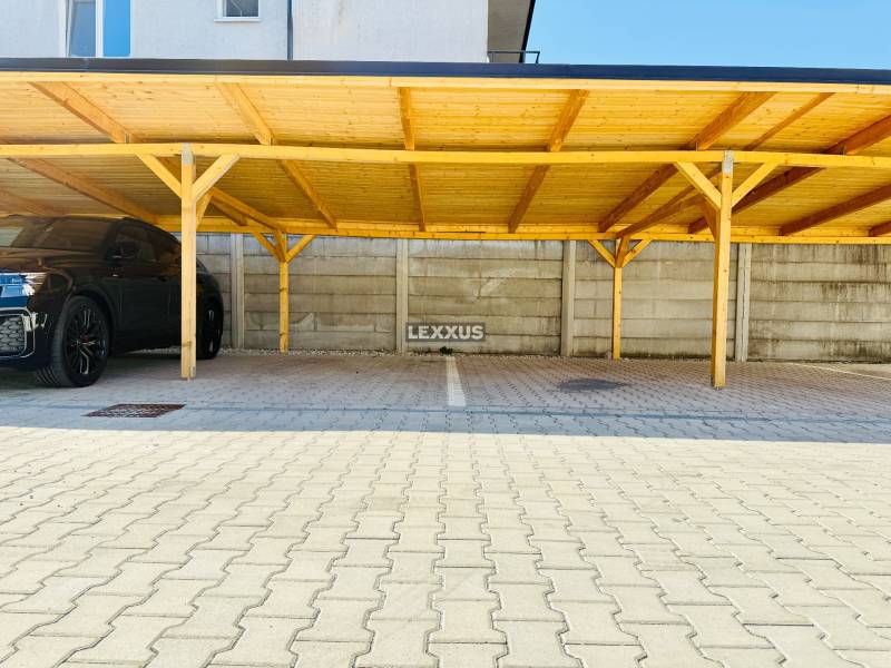 Moderný a priestranný 2i byt v novom projekte, Geologická - Kryté parkovacie miesto na Geologickej ulici v Bratislave - Podunajských Biskupiciach.
