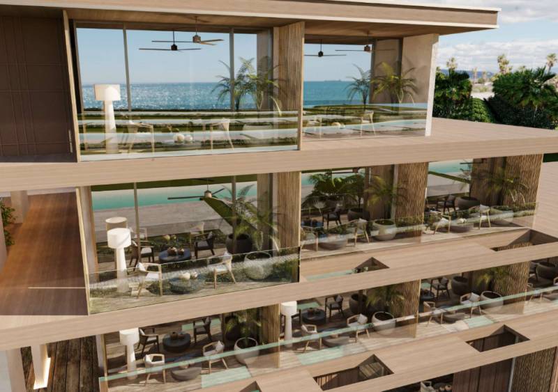 KRÁĽOVSKÝ APARTMÁN V LUXUSNOM ZANZIBARSKOM KOMPLEKSE - Terasa rodinného domu s výhľadom na oceán, luxusný dizajn, zeleň, Nungwi, Zanzibar North.