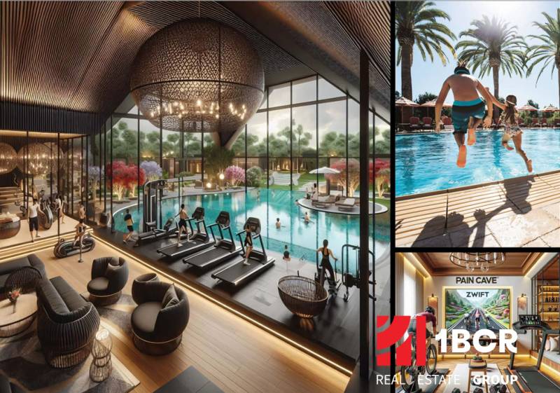 THE RIVIERA BEVERLY HILLS RESIDENCES PATTAYA - Výstavba bytov: Luxusné interiéry s bazénom, fitness centrom, rodinná atmosféra a relaxačné zóny.