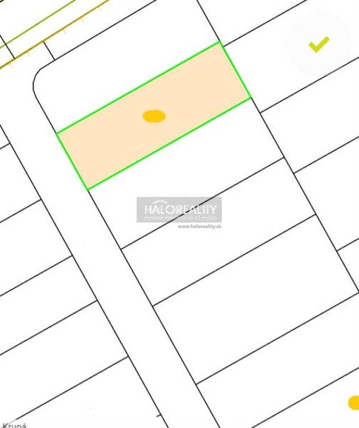 Predaj, pozemok pre rodinný dom   850 m2 Horná Krupá... - Pozemok na bývanie v Hornej Krupej v ponuke Haloreality, vhodný na výstavbu domu.