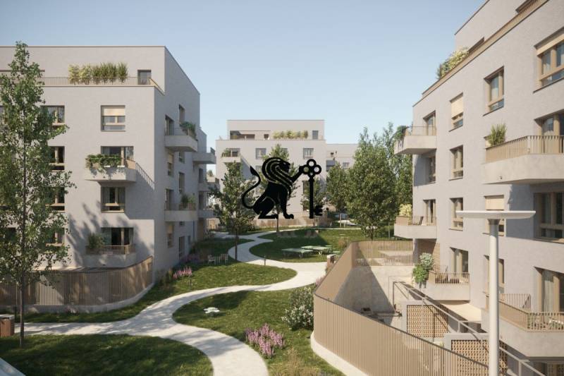 Na predaj 1-izbový byt s balkónom - D3 - Moderné bytové domy obklopené zeleňou a chodníky v prekrásnom okolí pre a 1-izbový byt.