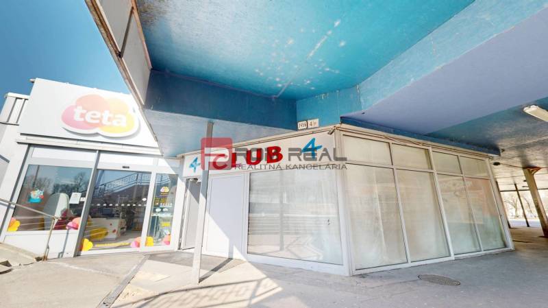 PREDAJ priestoru na frekventovanom mieste BRATISLAVA - Obchodné priestory na M. Schneidera-Trnavského v Bratislave IV s výveskou 