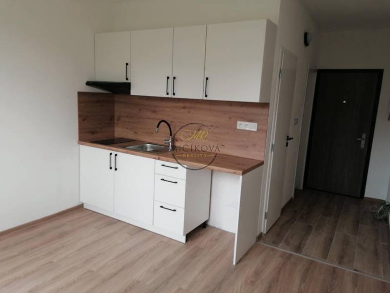 REZERVOVANÉ! Predáme  garsónku, 21 m2, Mikovíniho ul., Nitra - Garsónka s bielou kuchynskou linkou a drevenou podlahou.