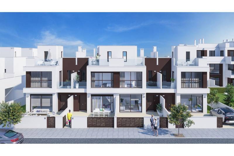 TORRE DE LA HORADADA -  nový rezidenčný komplex len 200 m od pláže - Rekreačný apartmán v meste Torre de la Horadada s terasou a modernou architektúrou.