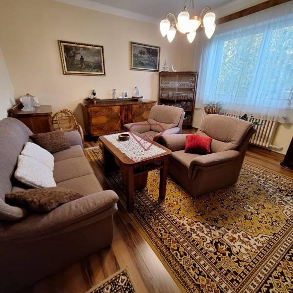  AKCIOVÁ ponuka - 2 rodinné domy s BENEFITMI - za cenu jedného v Šali  - Obývacia izba v rodinnom dome s pohodlným nábytkom a orientálnym kobercom.