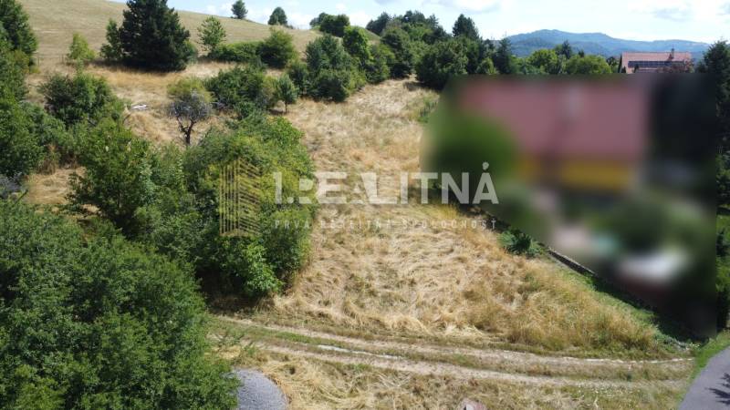 SLNEČNÝ POZEMOK V SRDCI BANSKEJ ŠTIAVNICE, 2 000 M2   - Lúka s trávou a stromami na pozemku pre bývanie v Banskej Štiavnici, ulica SNP.