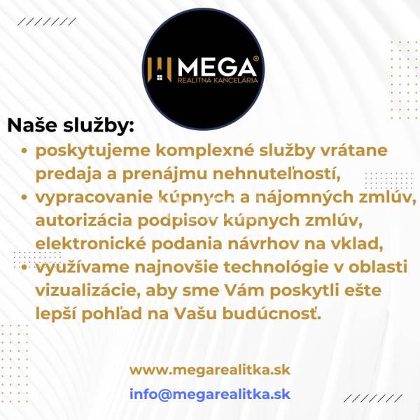 ZNÍŽENÁ CENA - NA PREDAJ stavebný pozemok v obci Staré - Realitná kancelária ponúka služby predaja, prenájmu nehnuteľností a vypracovanie zmlúv.