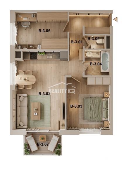 Znížená cena predaj 3-izbový byt s výmerou 72, 46m2 vo výstavbe Bolešo