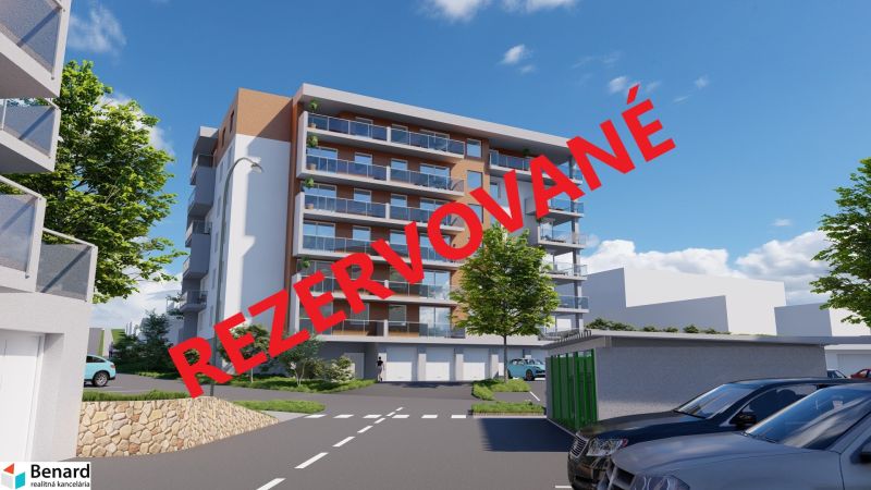NAD KOVANCOM 4 IZBOVÝ BYT, 6.NP, 124, 77m2;