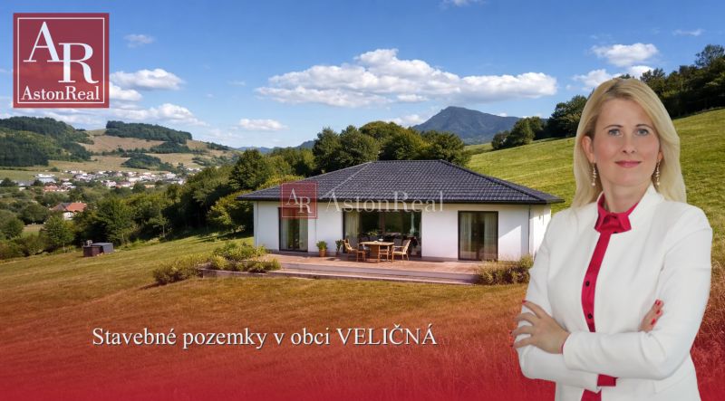 Stavebné pozemky v obci Veličná