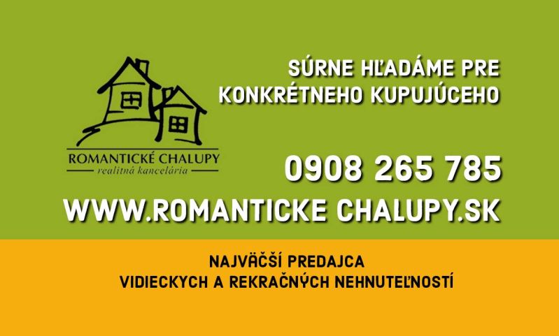 Kúpa domu v obci Krupina - Reklama realitnej kancelárie hľadajúcej kupujúceho pre vidiecky dom.