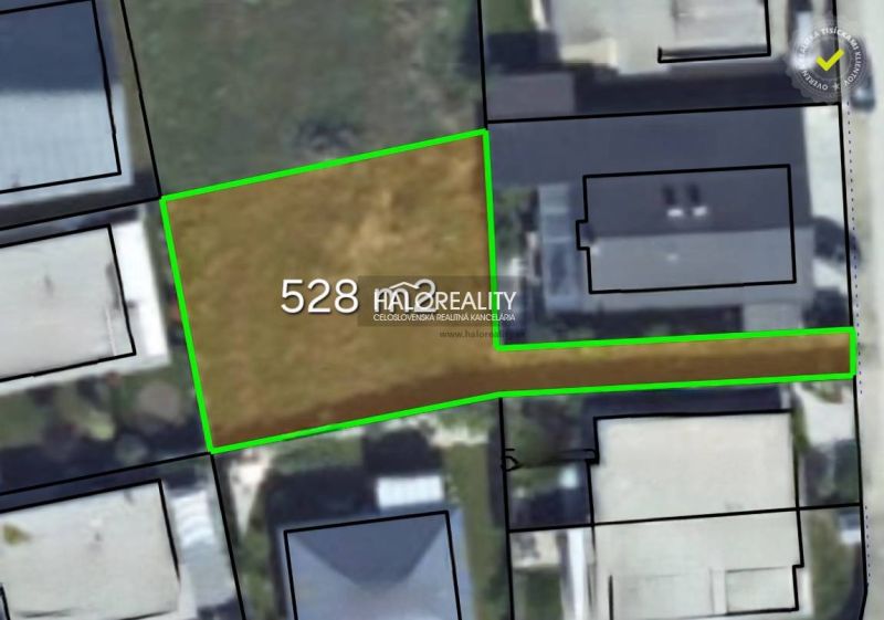 Predaj, pozemok pre rodinný dom 528 m2 Senec - EXKLU...