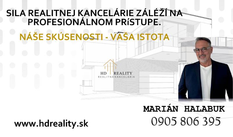 HD REALITY, Vám ponúka na Predaj 3-izbový Apartmán + Garážové státie - Reklama realitnej kancelárie s kontaktmi a názvom HD Reality.