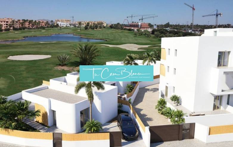 Novostavba, Apartmán Los Alcazáres, 85 m2, 2 spálne bazén  - Rekreačný apartmán v Los Alcázares s výhľadom na golfové ihrisko a okolitú zeleň.
