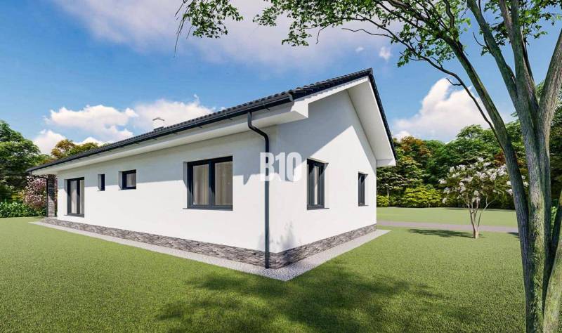 Základová doska na  575 m2 pozemku - Čeľadice - Bungalov obklopený prírodou v Čeľadiciach, vhodný na bývanie.