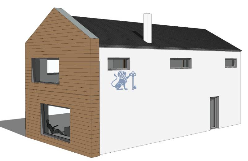 PREDAJ 5i rekreačný RD | Pekná cesta | Lesopark Rača  - Rodinný dom v Bratislave - Rači na Peknej ceste s dreveným obkladom a minimalistickým dizajnom.