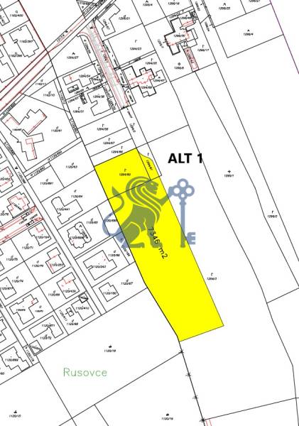 GRAVITAS | Na PREDAJ | rekreačný developerský pozemok | Rusovce - Mapa developerských pozemkov v lokalite Bratislava - Rusovce pri ulici Pri Pieskovom Hone.