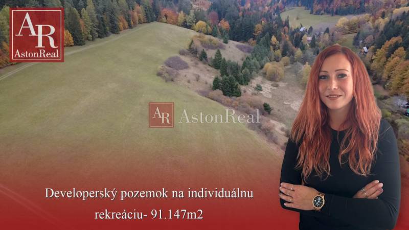 Investičný pozemok pre individuálnu rekreáciu- Čertov 91.147m2 - Developerský pozemok na individuálnu rekreáciu v Rekreačných pozemkoch, Lazy pod Makytou, Čertov.