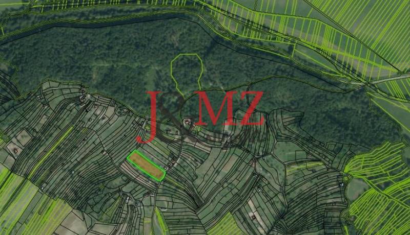 Pozemok 5.200 m2 , šírka 35 m, Horné Jabloňovce (SM - 849)   - Mapa pozemkov s rekreačnými pozemkami v Horných Jabloňovciach, Jabloňovce, pri lese.