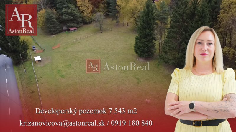 Na predaj pozemok pre individuálnu rekreáciu- Čertov 5.543m2
