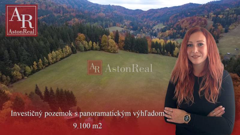 Investičný pozemok s panoramatickým výhľadom Čertov 9.100 m2 - Investičný pozemok na Rekreačných pozemkoch v Čertove, Lazy pod Makytou obklopený lesmi.